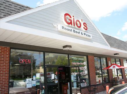 Gios danvers - 1.6 miles away from Gio's Adele P. said "Giving 4 stars because service was excellent, but the food was disappointing. When we arrived, there was no one at the host station and it took a while for someone to notice that we were there and needed to be seated. 